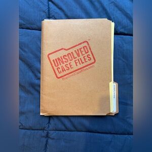 Unsolved Case Files Murder Mystery Game – Hawkins Case Complete Set Gently Used